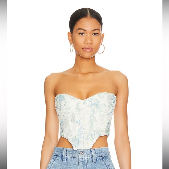 REVOLVE Tops - Revolve bardot Lila bustier